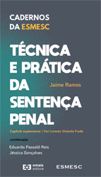 Capa do e-book Cadernos da ESMESC - Técnica e Prática da Sentença Penal - Jaime Ramos
