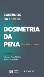 Capa do e-book Cadernos da ESMESC - Dosimetria da Pena - Ildo Fabris Junior